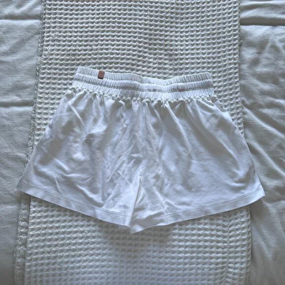 Lunya Pima Cotton Wide Leg Lounge Short - Picture 5 of 5